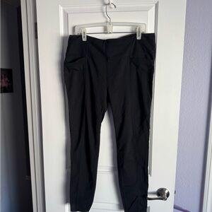 ATHLETA, blk / pockets, XL/1X, good
